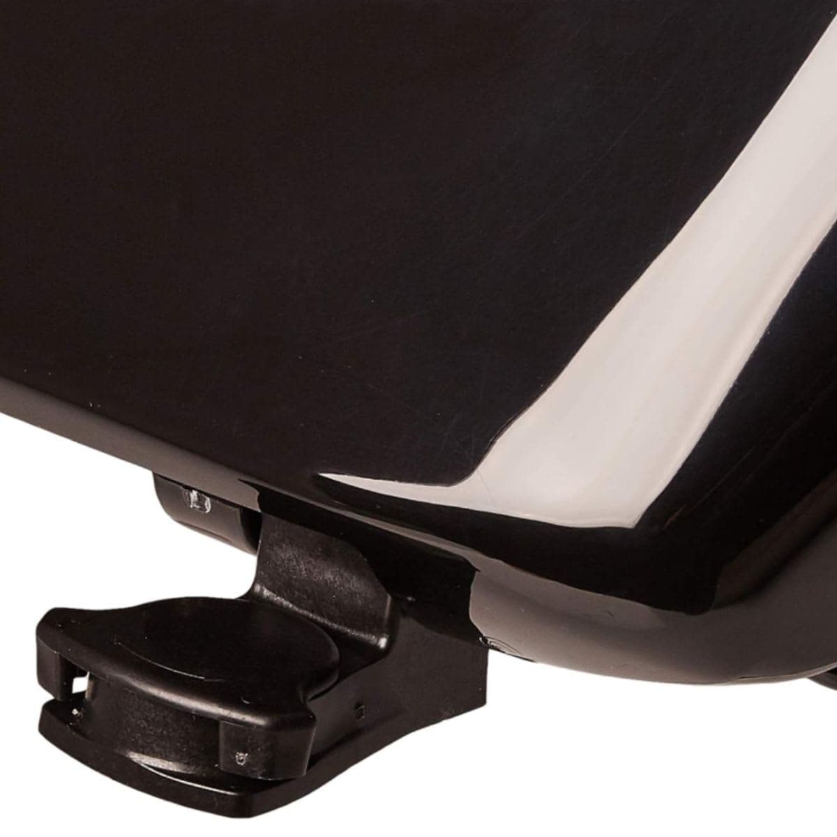 Bemis 1200SLOWT 047 Slow Close Sta-Tite Elongated Closed Front Toilet Seat, Black thumbnail 6