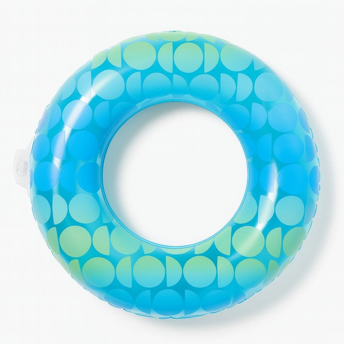 Sun Squad Blue Inflatable Swim Tube With Handles, 36 Inch Diameter