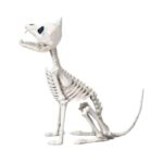 11.5" Chihuahua Skeleton Halloween Decorative Prop - Hyde and EEK! Boutique