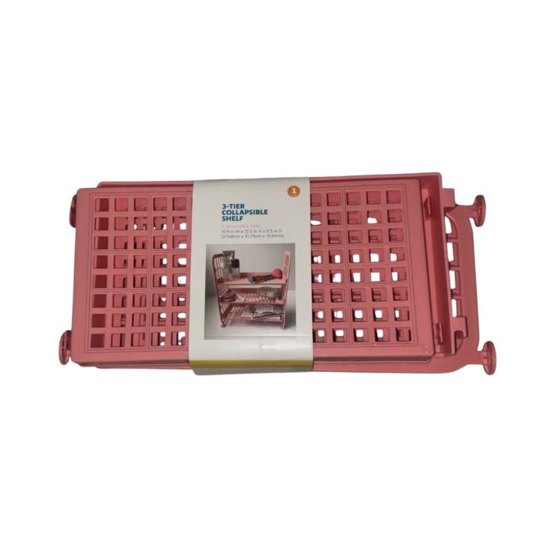 3-TIER COLLAPSIBLE SHELF, Ultimate Value | 2 x 3-TIER COLLAPSIBLE SHELF