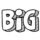 Icon with the word BIG in a bold font, representing big deals on liquidation stock at Bin4more.