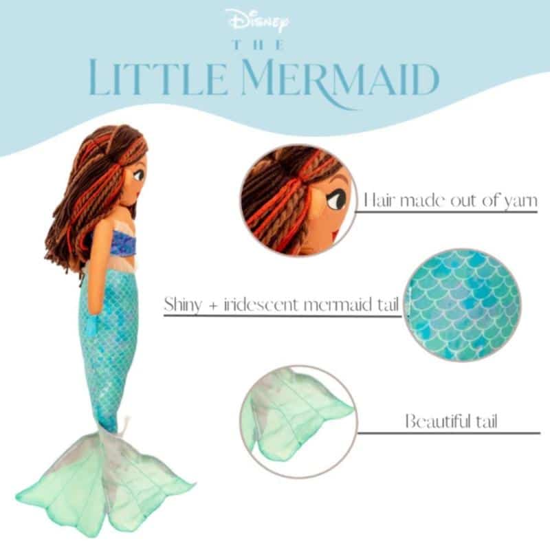 Disney The Little Mermaid Ariel pillow Premium Value | Disney The Little Mermaid Ariel pillow