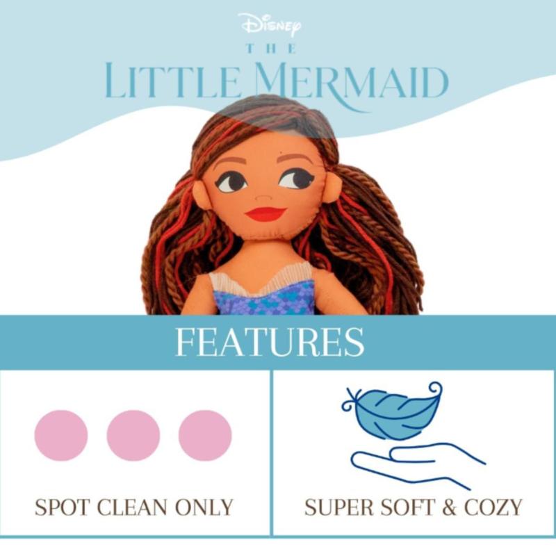 Disney The Little Mermaid Ariel pillow Premium Value | Disney The Little Mermaid Ariel pillow