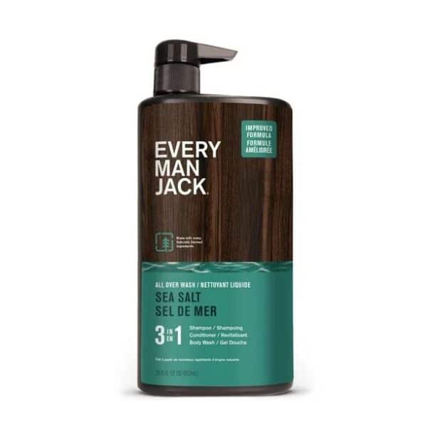 Every Man Jack 3-in-1 All Over Wash Sea Salt 852mL
