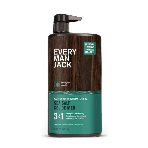 Every Man Jack 3-in-1 All Over Wash Sea Salt 852mL