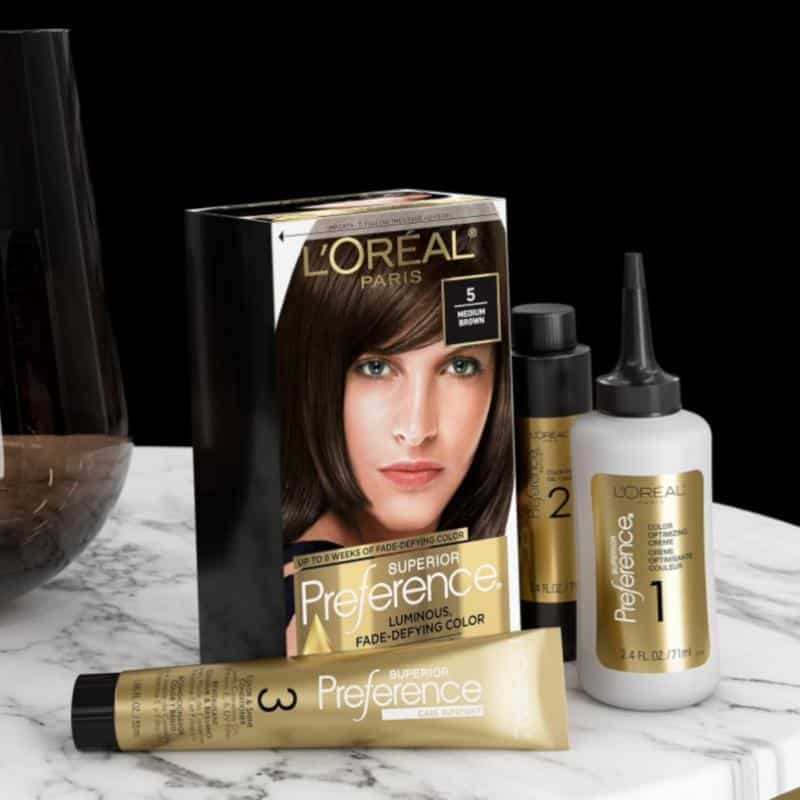 L'Oreal Paris Superior Preference Fade-Defying + Shine L'Oreal Paris Superior Preference Fade-Defying + Shine Permanent Hair Color, LB02 Extra Light Natural Blonde, Pack of 1, Hair Dye