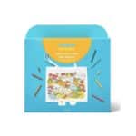 Monod llama colour your own tote bag kit