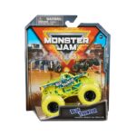 Monster Jam, Official Blue Thunder Monster Truck, Die-Cast Vehicle, 1:64 Scale, Kids Toys for Boys Ages 3 and up