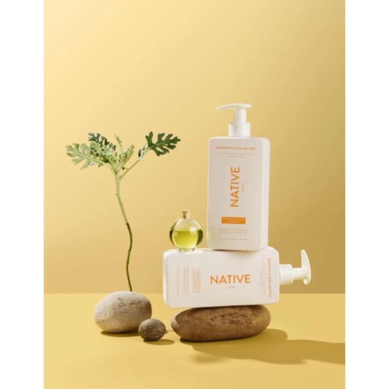 Native Almond & Shea Butter Strengthening Shampoo, 487mL Native Almond & Shea Butter Strengthening Shampoo, 487mL