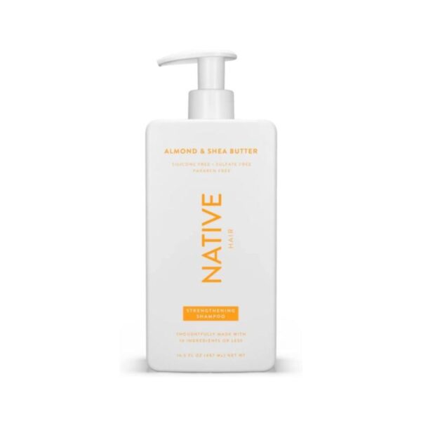 Native Almond & Shea Butter Strengthening Shampoo, 487mL