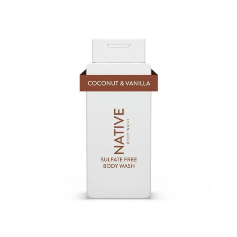 Native Coconut & Vanilla Body Wash, Sulfate Free, Paraben Free, 532 mL