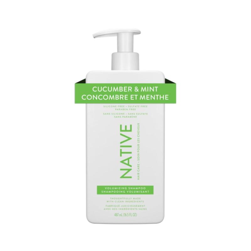 Native Volumizing Shampoo, Cucumber & Mint, 487mL Powerful Native Volumizing Shampoo, Cucumber & Mint, 487mL