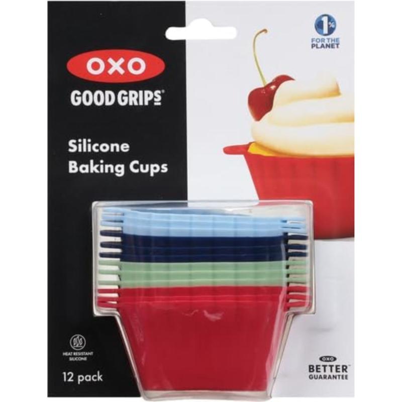 Oxo Good Grips S/12 Silicone Baking Cups Top Value | Oxo Good Grips S/12 Silicone Baking Cups