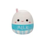 Squishmallows Melly The Milk Carton Squeaky Plush Dog Toy