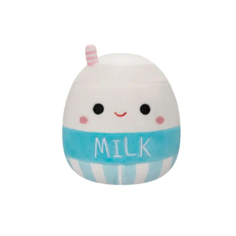Squishmallows Melly The Milk Carton Squeaky Plush Dog Toy