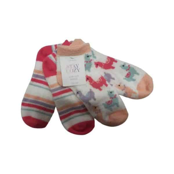 Stay Cozy Low Cut Socks, One Size