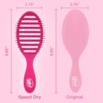 Wet Brush B810R-PK Wet Brush Speed Dry Hair Brush Pink, Pink