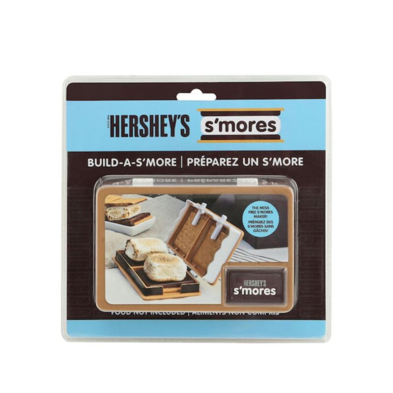 Build a smore kit with chocolate, graham crackers and marshmallows