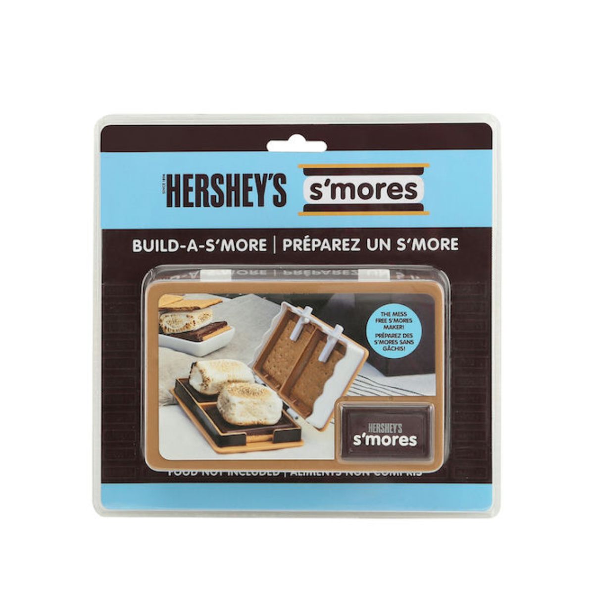 Build a Smore Build a smore kit with chocolate, graham crackers and marshmallows
