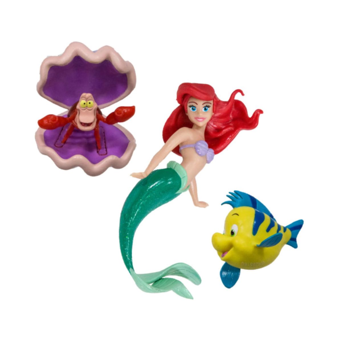 Kids pool toy - Princess Ariel Flounder Sebastian kids pool toy with Princess Ariel, Flounder, and Sebastian characters