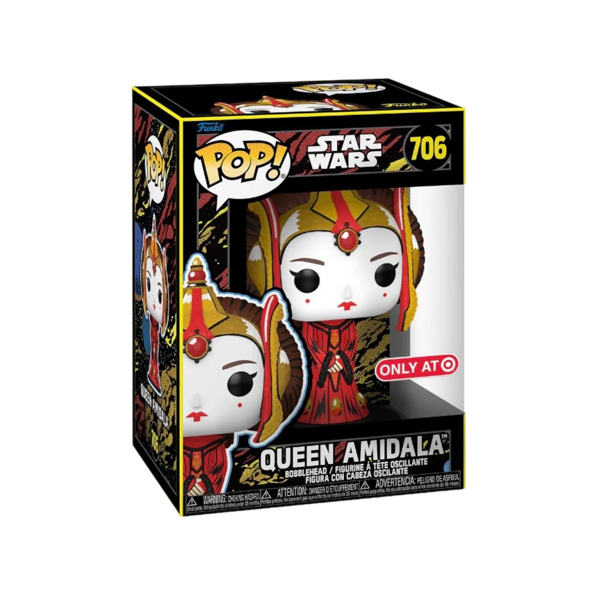 funko pop star wars - Queen Amidala funko pop star wars Queen Amidala collectible figure